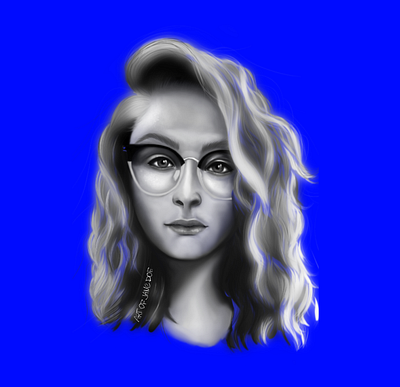 Jessy art creative illo portrait