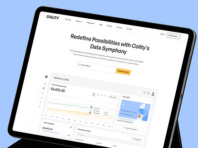 Colity - SaaS Website Template admin agency app automation builtinwebflow clean crm dashboard design madeinwebflow madewithwebflow saas software starup webapp webflow