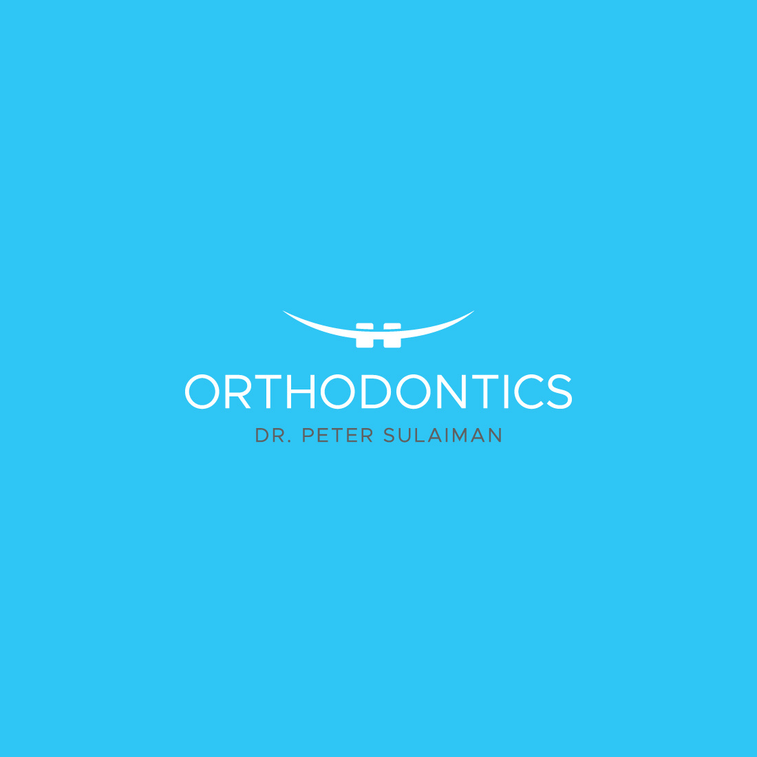 Orthodontics Logo braces brand branding clinic logo dental dental logo dr dr logo hospital logo logo orthodontics