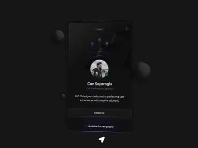 Card design idea add to contact card card design contact corporate profile ecommerce mobile app mobile design nft profile profile design saas template ui uidesign ux web web3