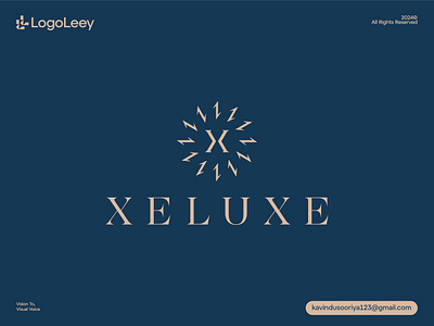 Letter X Luxury Logo hotel logo luxury x logo minimal logo modern logo x logo