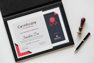 Certificate Template high quality