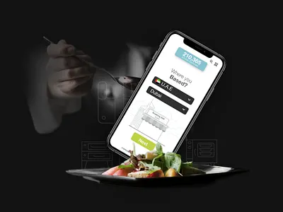 Kitchen Matching Application abu dhabi ads creative advertising campaign animation application branding creative ideas design creative food ipad application mobile app social media united arab emirates ux ui