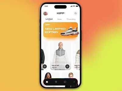 KIPP® - UI/UX for e-Commerce mobile app app animation digital shopping e commerce design ecommerce app ecommerce design fashion app marketplace mobile app mobile design mobile shopping mobile ui online store product design retail shop app shopping shopping app uiux design