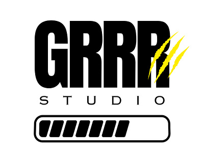 Grrr Studio Branding branding graphic design logo motion graphics ui