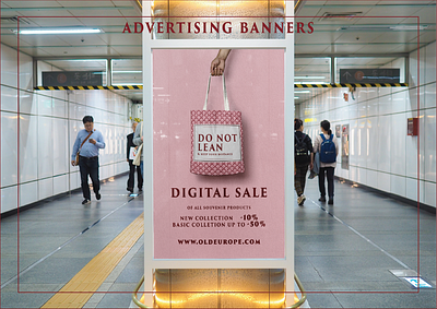 experimental project / banners, visual and souvenir products banner branding design graphic design illustration logo typography visual