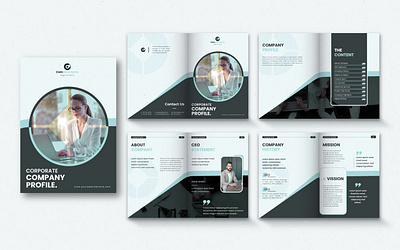 Brochure Design banner design booklet catalog company profile creative brochure design graphic design