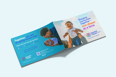 Diaper Train 2023 Impact Report angel oak creative branding collateral graphic design impact report ministry nonprofits typography