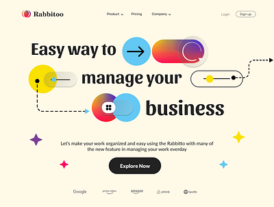 Rabbitoo landing page