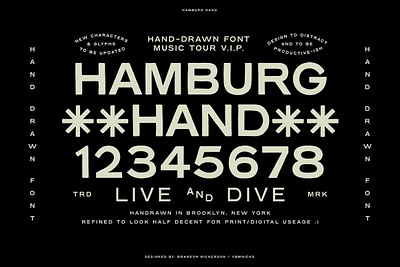 Hamburg Hand - A Hand-Drawn Font classic clean fonts handwriting hamburg hand a hand drawn font hand hand drawn handwritten minimal sans sans serif typeface typography