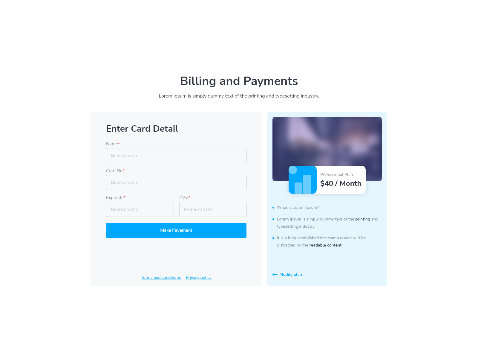 Billing and Payment and Order Summary UI Design by Mohit Chaudhary on ...