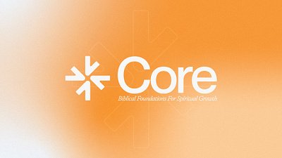 Core Logomark branding church logo logomark