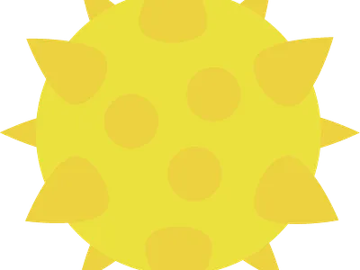 Pollen design illustration