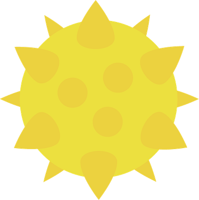 Pollen design illustration