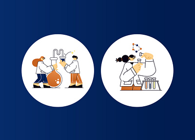 Spicelane Illustration - Laboratory artwork branding design free free illustrations illustration illustrations logo pixels.market ui
