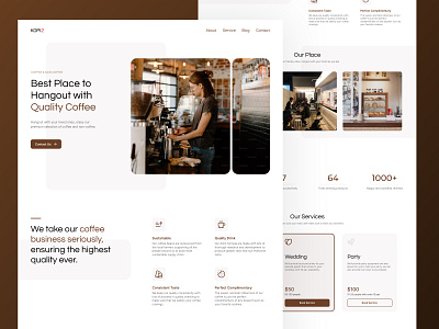 Coffee Shop Website Design branding cafe cafe website cafe website design coffee coffee shop website coffeeshop design e commerce food graphic design restaurant website shop website design shopify store app design store website design ui ux design webdesign website design