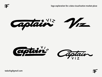 Captain Viz art authentic branding calligraphy custom data design flow handlettering handtype identity lettering logo premium process script signature tech type unique
