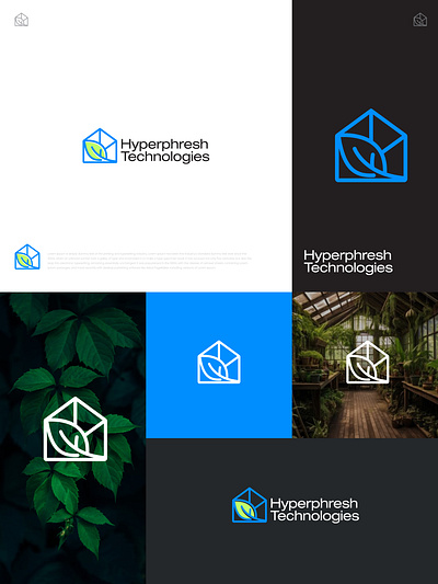 Hyperphresh Technologies Logo design adobe photoshop branding design graphic design illustration landing page logo ui uiux web design