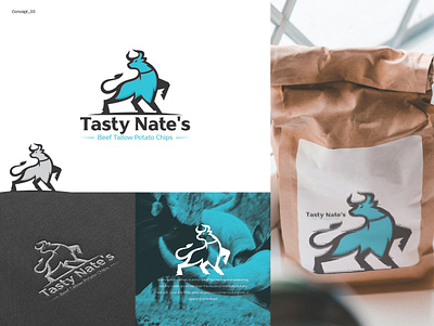 Tasty Nate's Logo design adobe photoshop branding design graphic design illustration landing page logo ui uiux web design