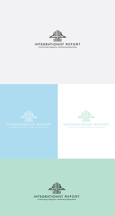 Integrationist Report_Logo design animation branding design graphic design landing page logo motion graphics uiux web design