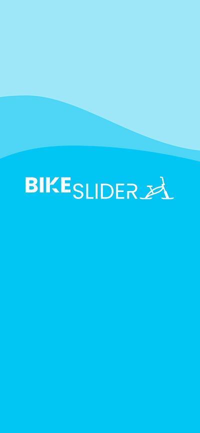 Bike Slider branding mobile app skiing ui