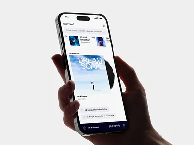 AI-Powered Music Streaming App Design @ Flagship ai ai innovation ai music ai music app ai user experience app design artificial intelligence figma future mobile app futuristic mobile app mobile mobile app ui uiux ux