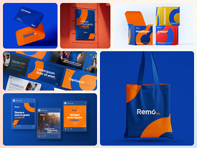 Visual identity - Remó Lab brand branding design graphic design logo visual identity