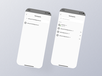 Add Participant Mobile App Ui add participanr layout add participant add participant app add participant dashboard add participant design add participant feature add participant interface add participant mobile ui add participant page add participant screen add participant ui add participant view add participant widget app design participant addition participant details participant setting screen ui