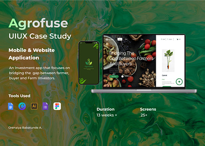 Agrofuse mobile app ui uiux user interface ux website applicatio