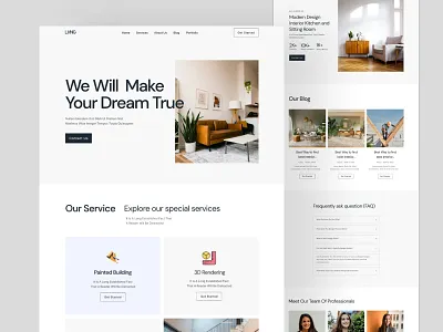 Interior homepage design best landing page best ui interior homepage interior landing page interior website ui landing page modern ui ui ui design ux web ui website ui