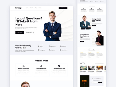 Law firm website agency dashboard homepage inspiration lawfirm modern ui