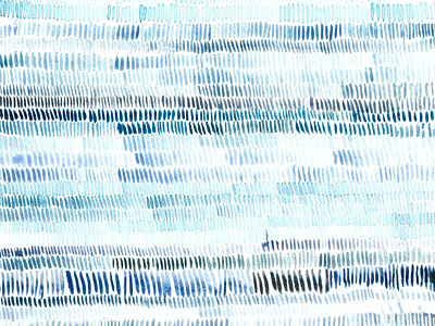 Blue Meditation I abstract background brushstrokes lines meditation pattern textural watercolor watercolour