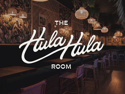 The Hula Hula Room bar branding bars brand design branding hawaiian hospitality hospitality branding hula logo logo design restaurant branding restaurants tiki tiki logo tiki vibes tropical tropical branding