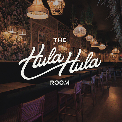The Hula Hula Room bar branding bars brand design branding hawaiian hospitality hospitality branding hula logo logo design restaurant branding restaurants tiki tiki logo tiki vibes tropical tropical branding
