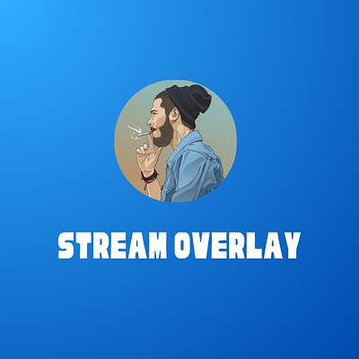 Stream Overlay 3d cover design kick overlay stream streamoverlay twitch ui