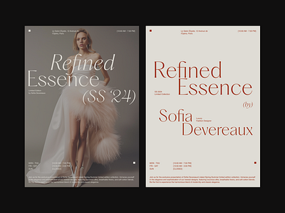 Fashion Brand Poster [Concept] by Alena Ostroverkh on Dribbble