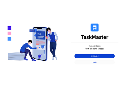 TaskMaster - Shapinnov debut graphic design logo ui web