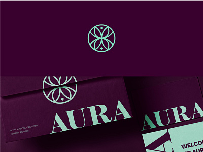 Aura organics Logo beauty brand brand design branding design graphic design logo logo concept logo design logos skin care logo skincare branding skincare logo