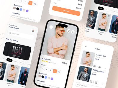 E-Commerce App Design appdesign application barnding cool design dribbble ecommerce productselling selling uiux user friendly uxdesign