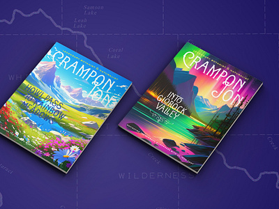 Into GloRock Valley brand crampon jon creative direction design glorock valley identity illustration rich rawlyk story writing