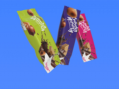 Crunchy munchies art branding design graphic design packaging design