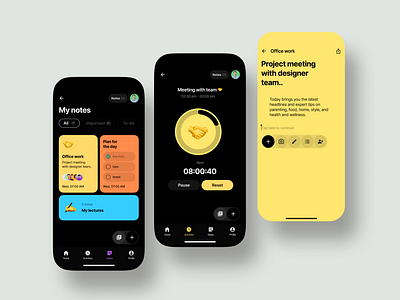 Planwell - Mobile App android branding dashboard day managment design graphic design ios life life managment managment mobile app motion graphics ui ui ux ux