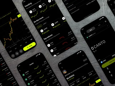 Slingshot Flex - Cross-chain DeFi Wallet cex crypto exchange crypto trading crypto wallet data visualization defi design dex fintech flex mobile design mobile ui mobile wallet product design slingshot ux design