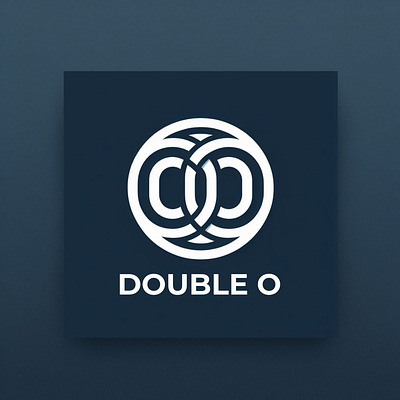 Monogram Logo Design "Double O" branding design flat graphic design illustration lettermark logo minimal sale typography wordmark logo