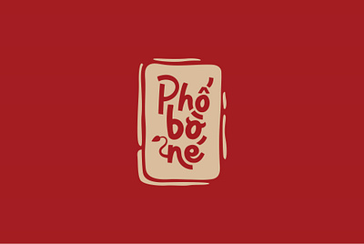 PHỐ BÒ NÉ | LOGO DESIGN & BRAND IDENTITY animation branding designlogo food graphic design logo logodesign logomaker restaurant vietnamfood