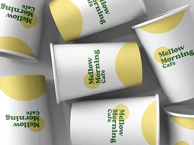 Mellow Morning Café branding graphic design logo