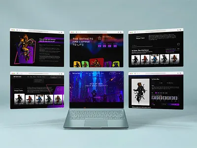 Otentee portfolio's crypto cryptocurrencies figma nft portfolio ui ui design ux ux design web web3 website