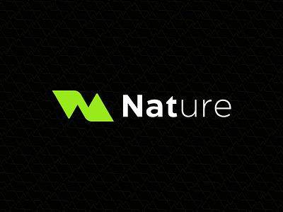 Nature logo design with abstract letter apps icon brand identity branding corporate design illustration letter n logo logo logo mark logos trends ui