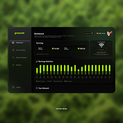 Grass.io Dashboard: Streamlining Data Collection 3d animation branding design figma graphic design illustration illustrator logo motion graphics photoshop ui uidesign ux