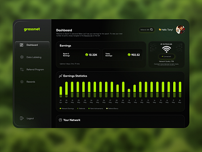 Grass.io Dashboard: Streamlining Data Collection 3d animation branding design figma graphic design illustration illustrator logo motion graphics photoshop ui uidesign ux